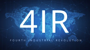 4IR Fourth industrial revolution on blockchain polygon world map ieee 4IR innovation