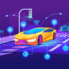autonomous-vehicle-navigate-road