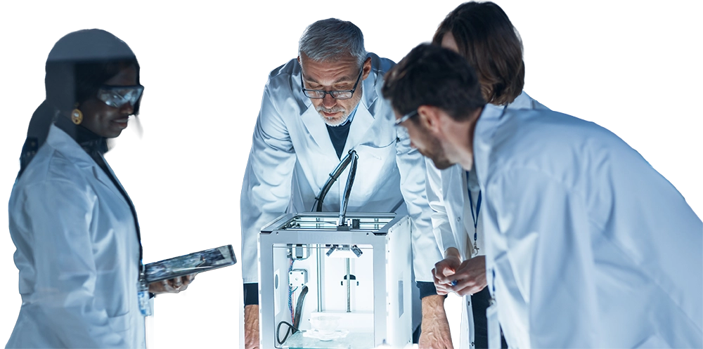 Team member leading a discussion